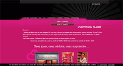 Desktop Screenshot of luniversduplaisir.com